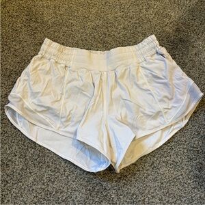 lululemon athletica White Lightweight Run Shorts